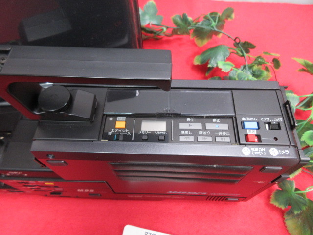 14H8841 HITACHI 日立 ビデオカメラVM-500 ケース付き VHS
