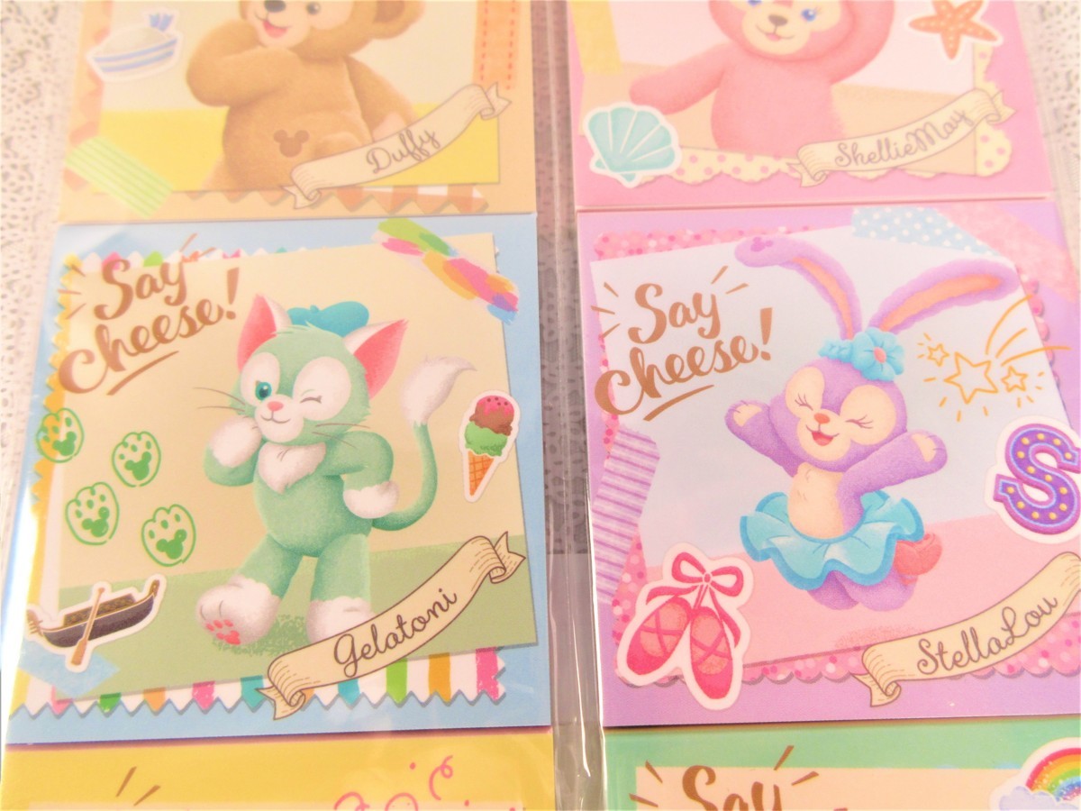 連j4624 33rk Tds ダッフィー フレンズ メモ 6個入り 2セット まとめ販売 ダッフィー シェリーメイ ジェラトーニ ディズニー シー その他 売買されたオークション情報 Yahooの商品情報をアーカイブ公開 オークファン Aucfan Com