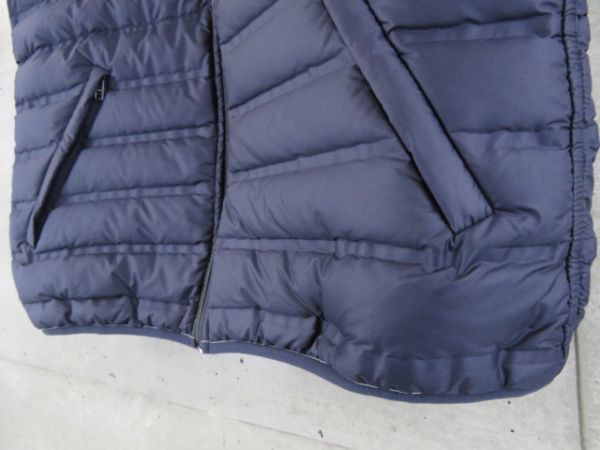 9221a112◆美品です◆リバーシブル◆GAS ガス フーディ 羽毛ダウンベスト 50/ダウンジャケット/ブルゾン/ゴルフ/メンズ/男性/紳士