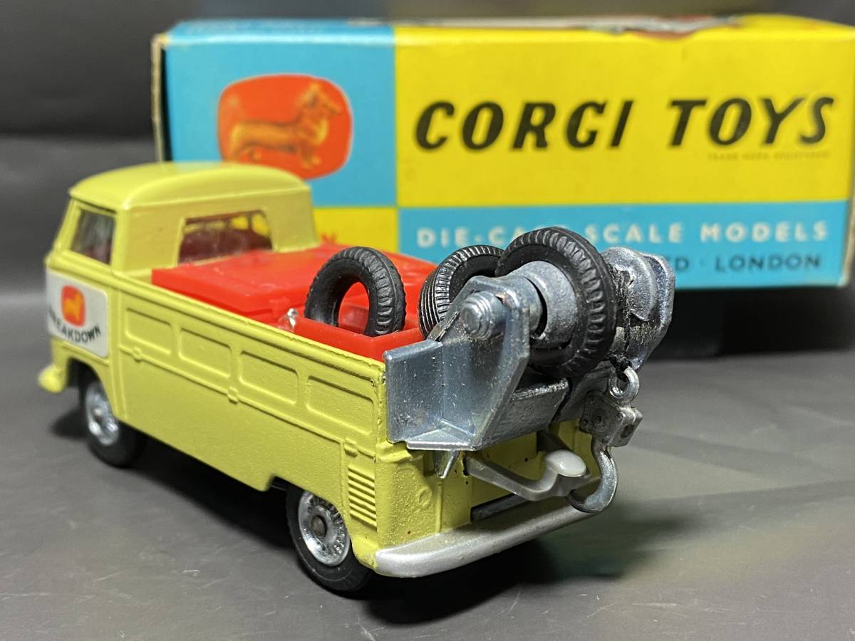 Corgi #490 VW TypeⅡ Breakdown Truck コーギー フォルクスワーゲン 