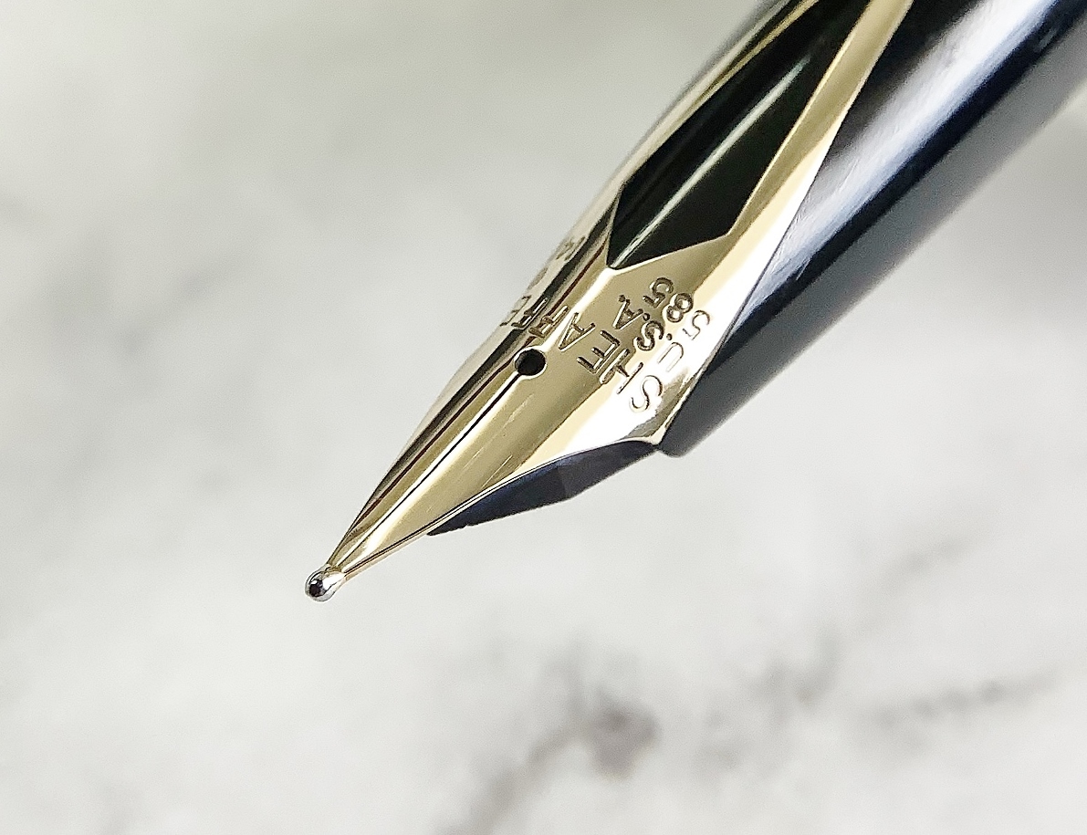 targa by sheaffer シルバー14k 585 万年筆 希少品（未使用  