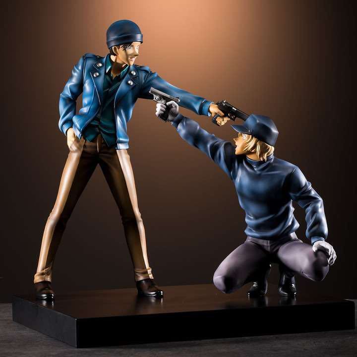 【新品・未開封】名探偵コナン　赤井秀一vsバーボン　ボイスフィギュア 新品未開封品】赤井秀一VSバーボン 『名探偵コナン』 フィギュア