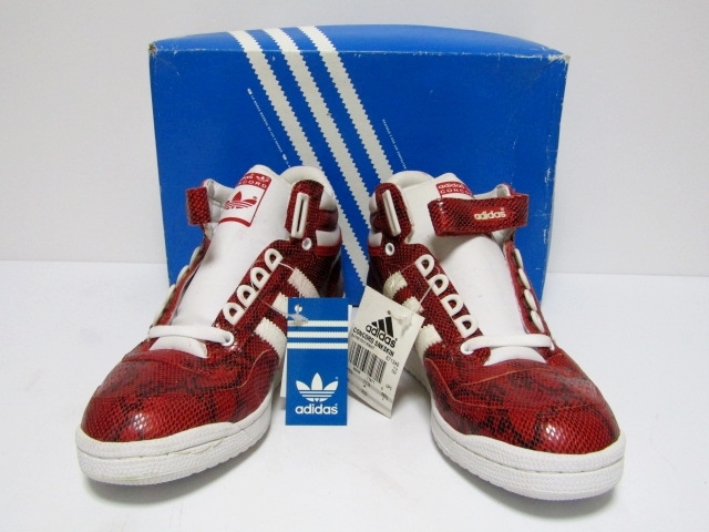 Vintage adidas CONCORD SNAKE SKIN RED 671346 12us 30cm アディダス 