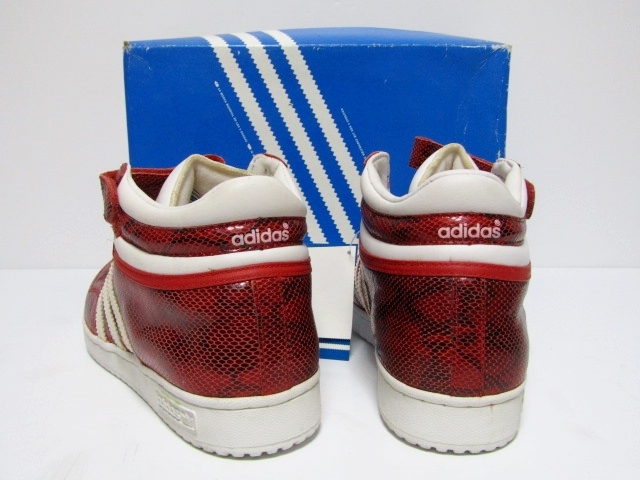 Vintage adidas CONCORD SNAKE SKIN RED 671346 12us 30cm アディダス 