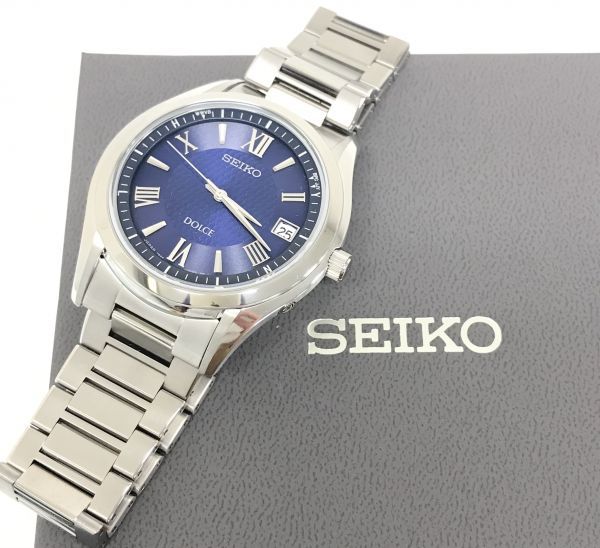θ【新品未使用品/稼働品】セイコー/SEIKO ドルチェ ソーラー電波