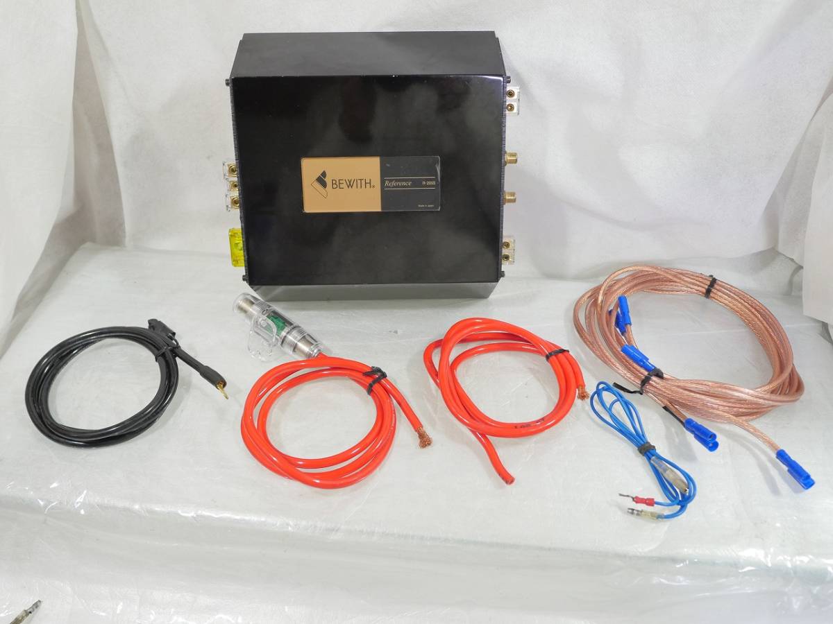 BEWITH R-205S referenceシリーズ ストレートアンプ 80w×2ch