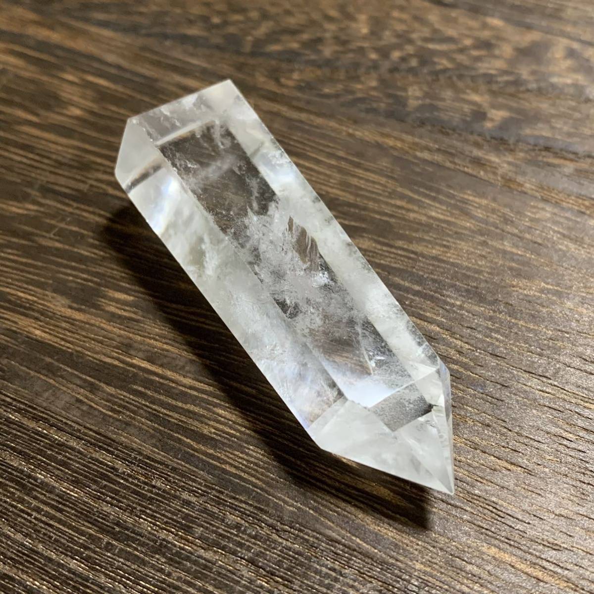 水晶 クリスタル 六角柱 ポイント 天然石 パワーストーン ②_4