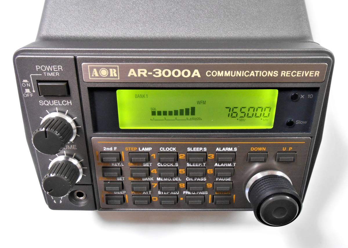 ★AOR エーオーアール AR-3000A★オールモード 100Khz～2036Mhz☆広帯域受信機 レシーバー☆高性能 固定 卓上 車載 【ほぼ未使用品】美品！_10