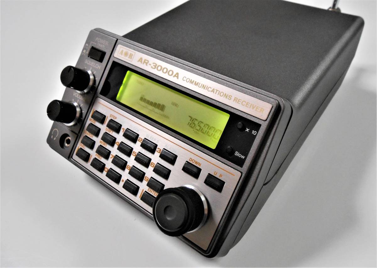 ★AOR エーオーアール AR-3000A★オールモード 100Khz～2036Mhz☆広帯域受信機 レシーバー☆高性能 固定 卓上 車載 【ほぼ未使用品】美品！_2