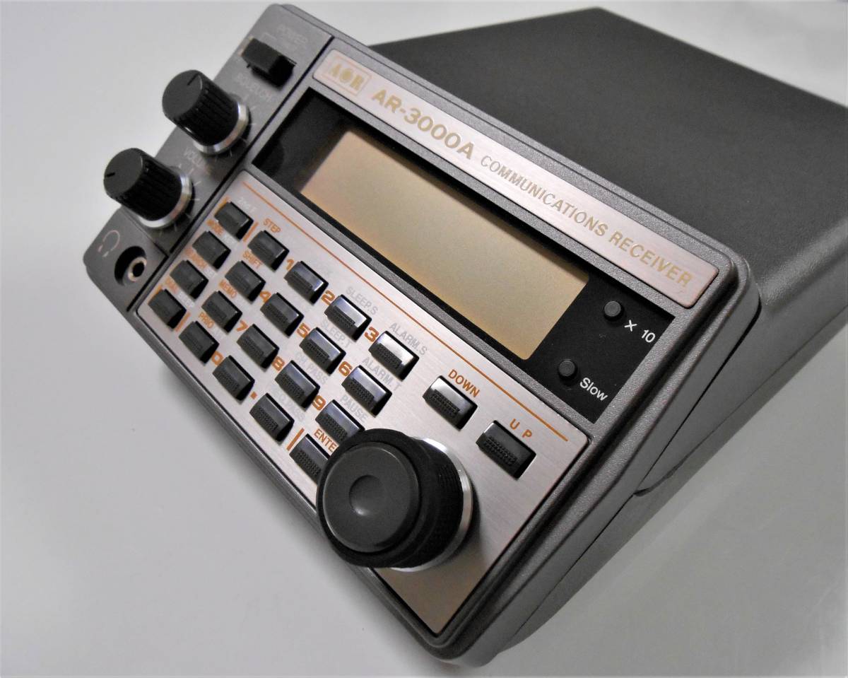 ★AOR エーオーアール AR-3000A★オールモード 100Khz～2036Mhz☆広帯域受信機 レシーバー☆高性能 固定 卓上 車載 【ほぼ未使用品】美品！_3