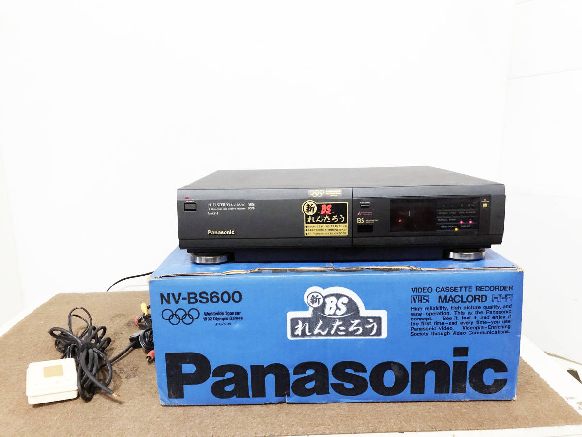 HTJ-WORKS GOLD HAZE FUZZ Panasonic NV-BS600 VHSビデオデッキ 録画 