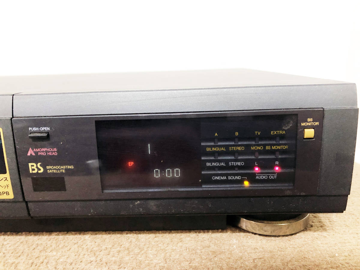 ☆ 中古☆Panasonic パナソニック ビデオデッキ【NV-BS600】O030(VHS 