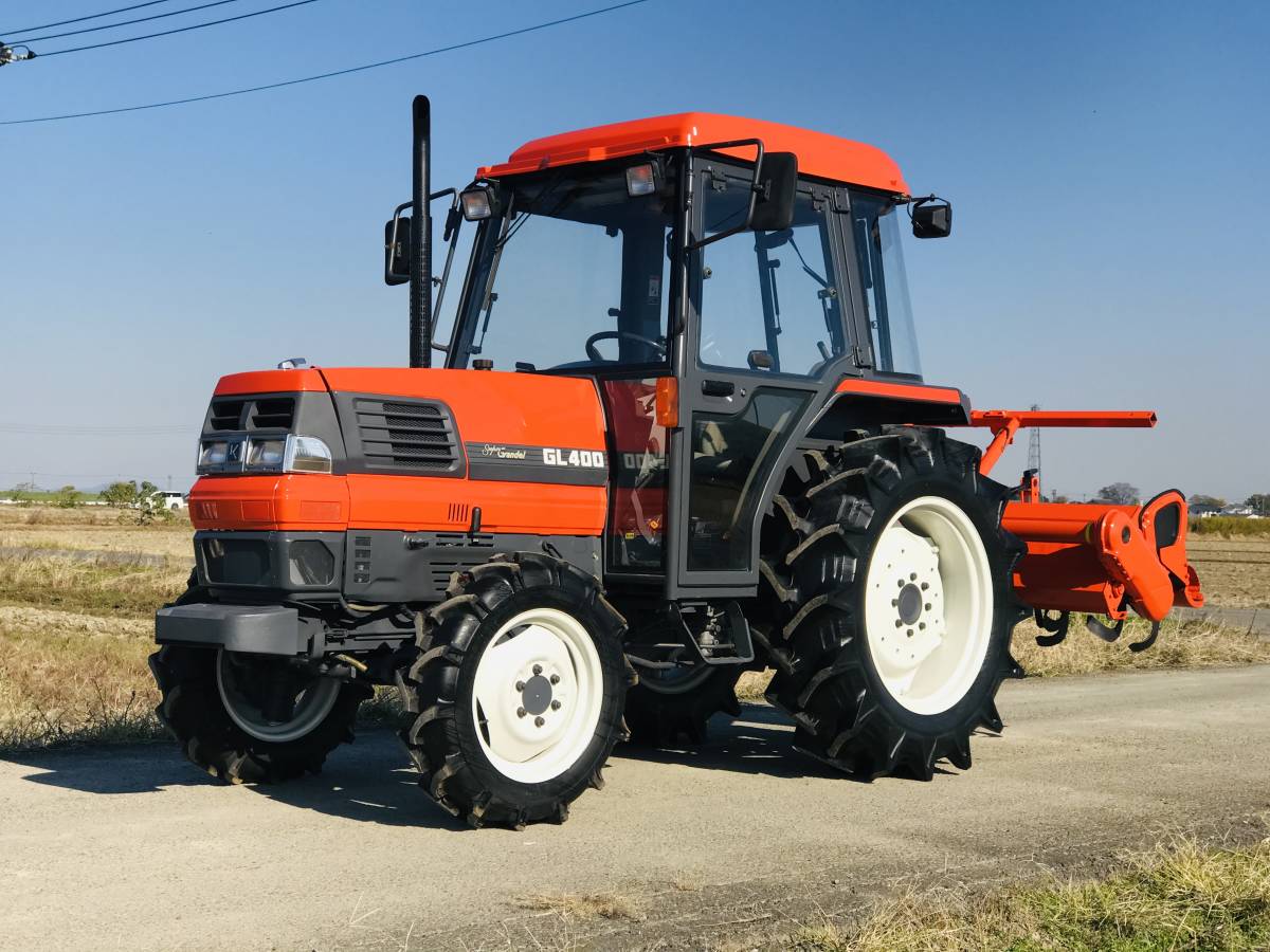 クボタ 中古トラクター GL400 Super Grandel 40馬力 966時間 パワステ