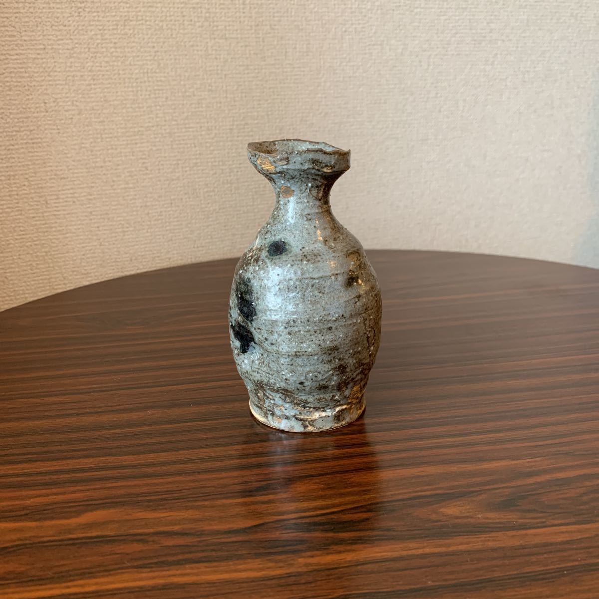 中島勝乃利 織部釉 徳利 師・鯉江良二 値下◇希少作 【