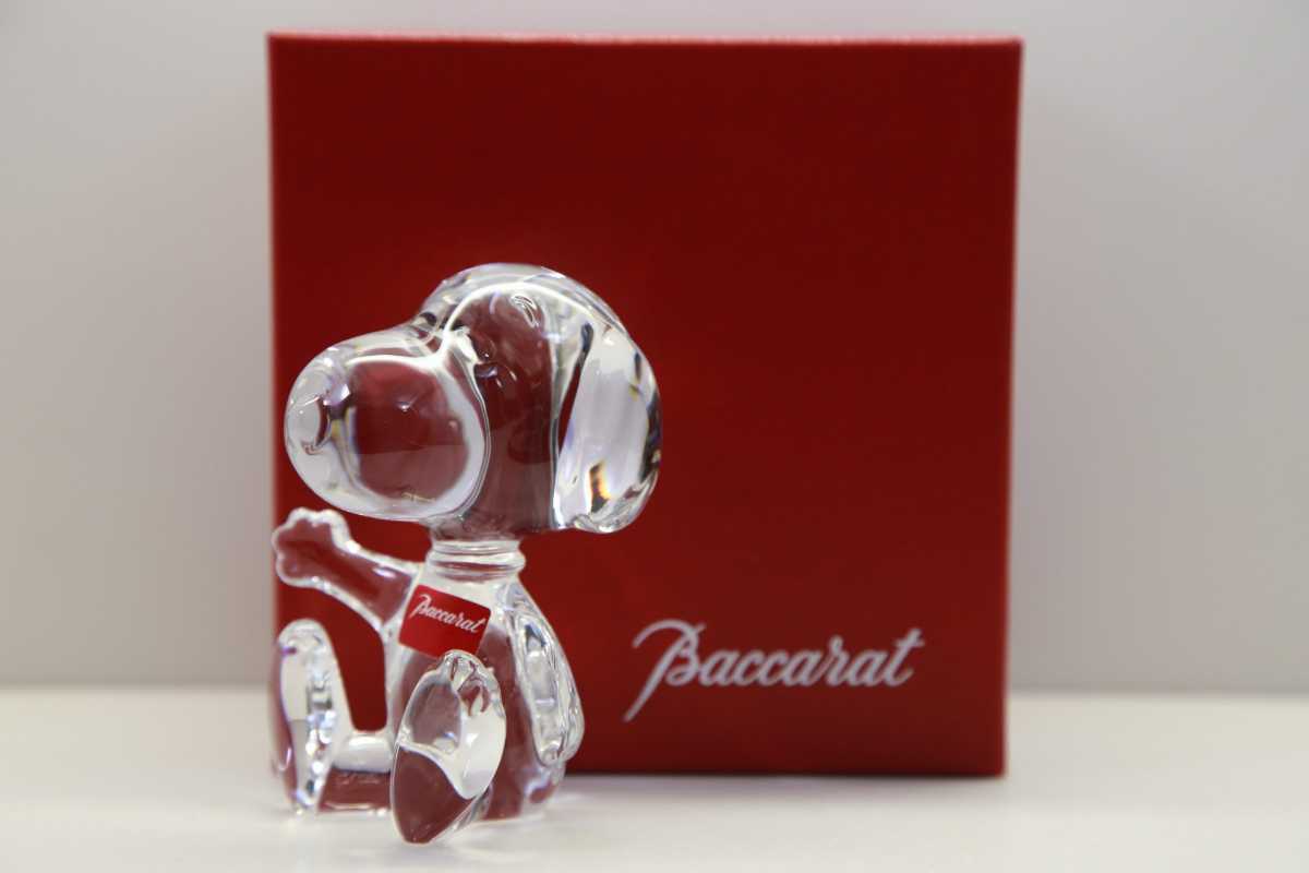 【正規品，大得価】 Baccarat バカラ クリスタル スヌーピー WELCOME SNOOPY 312AA00A(バカラ)｜売買されたオークション情報、yahooの商品情報をアーカイブ公開 - オークファン バカラ