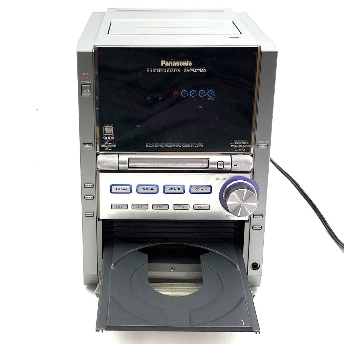 Panasonic SC-PM77MD CD MD テープ sa-pm77md 11)Panasonic SA-PM77MD