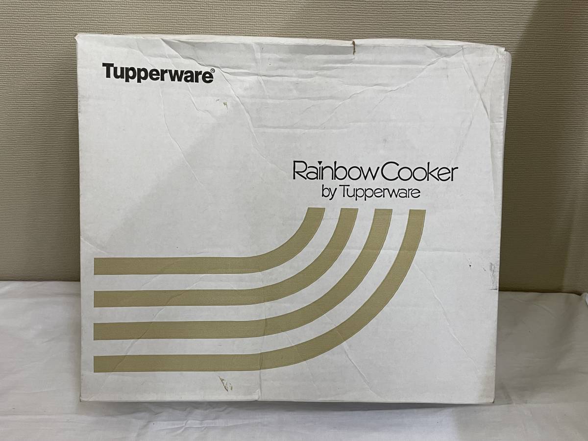 100%新品，品質保証 Tupperware タッパーウェア レインボークッカー 26cm 浅鍋(両手鍋)｜売買されたオークション情報、yahooの商品情報をアーカイブ公開 - オークファン 両手鍋