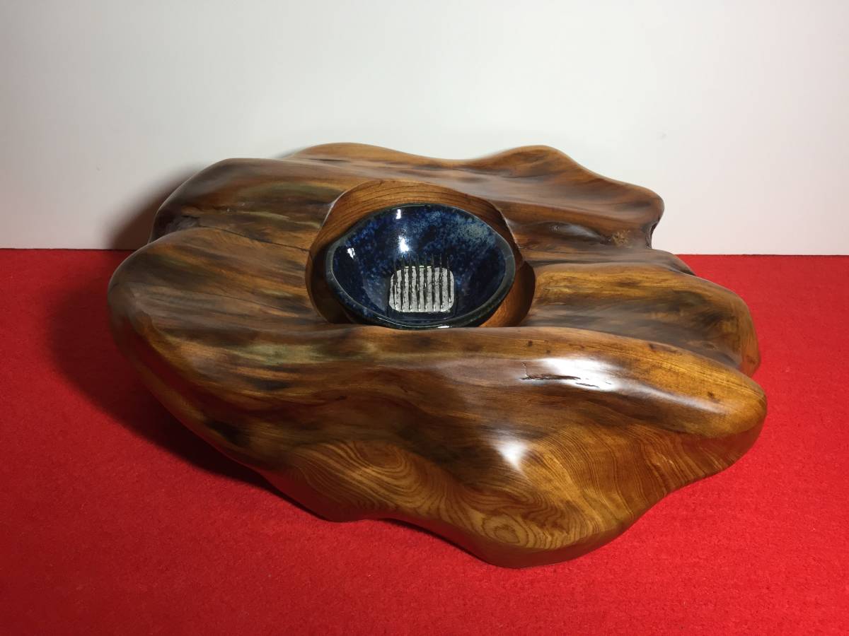 26 お皿 銘木屋久杉工芸品 インテリア家具 世界遺産 逸品 【公式通販】