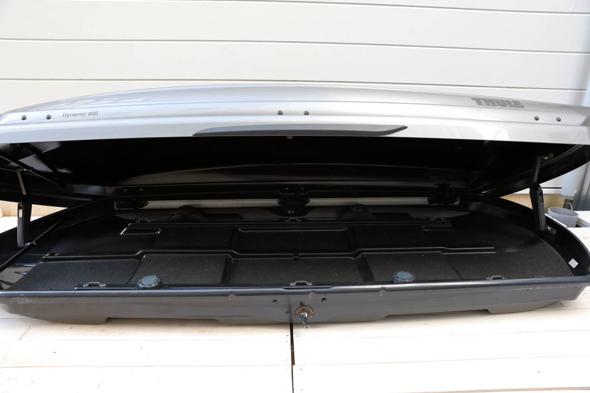 THULE スーリー ルーフボックス Dynamic 800 チタンメタリック 中古品  