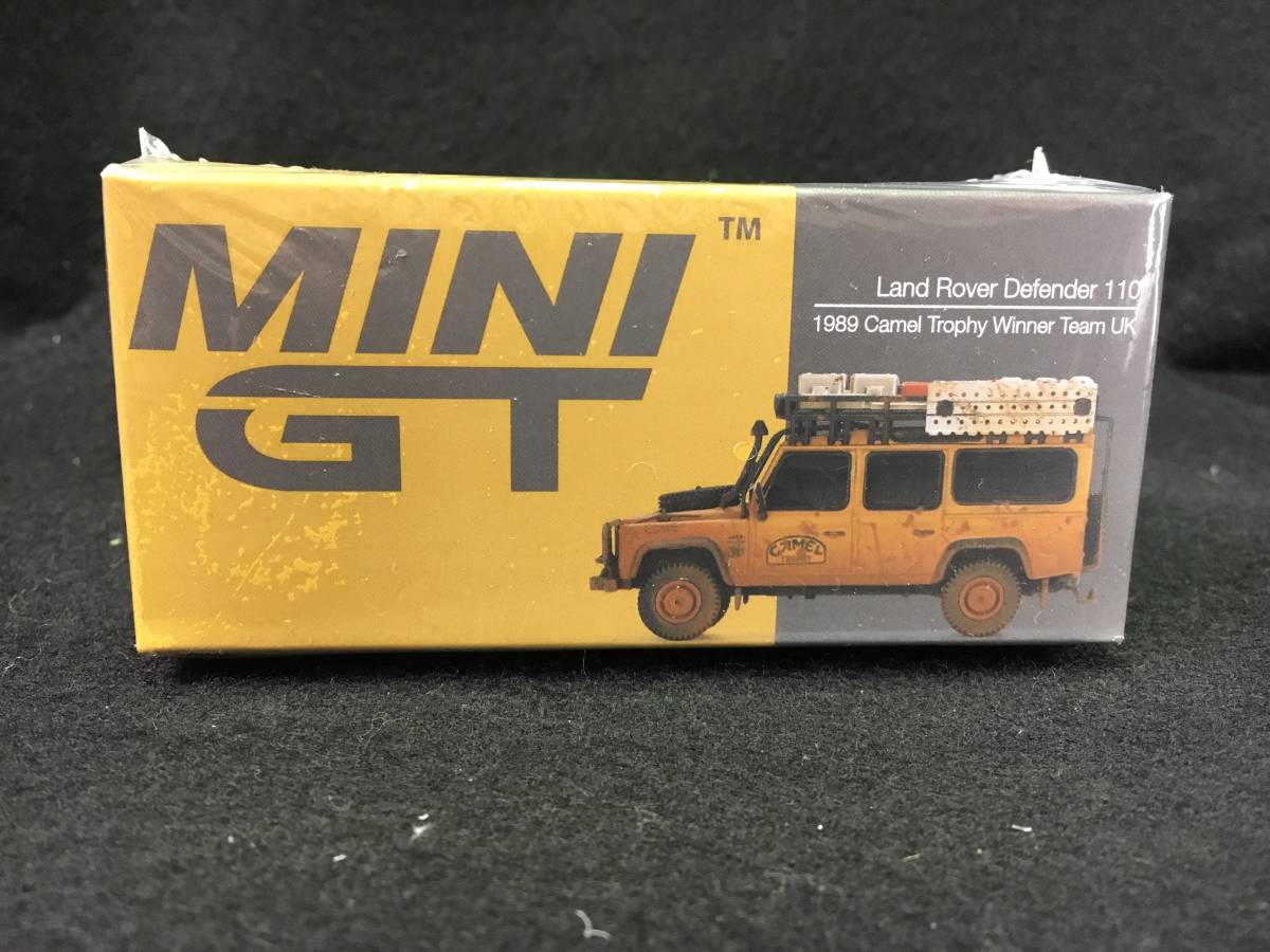 MINI GT 1/64 ランドローバー ディフェンダー キャメルウェザリング