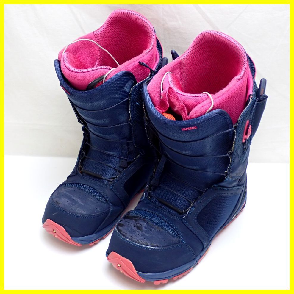 ウィンタースポーツ Burton Imperial スノーボードブーツ ネイビー/ピンク
