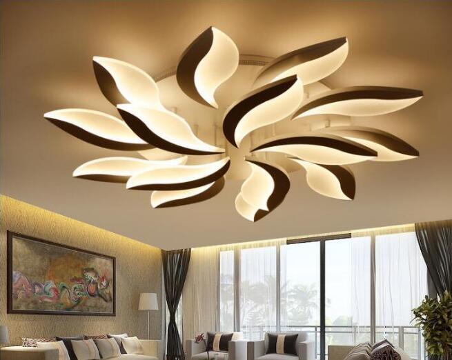 シャンデリア リビングルームリモコン アクリル 照明器具 シーリングライト おしゃれ 天井照明 葉形 Led 屋内ランプ ホーム シャンデリア 売買されたオークション情報 Yahooの商品情報をアーカイブ公開 オークファン Aucfan Com