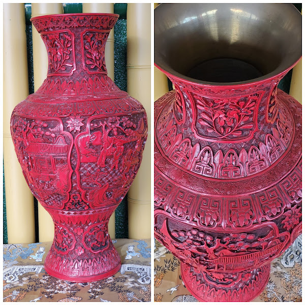 床の間飾り 壺 韓国 古玩 中国古美術 古美術品 インテリア置物】大型