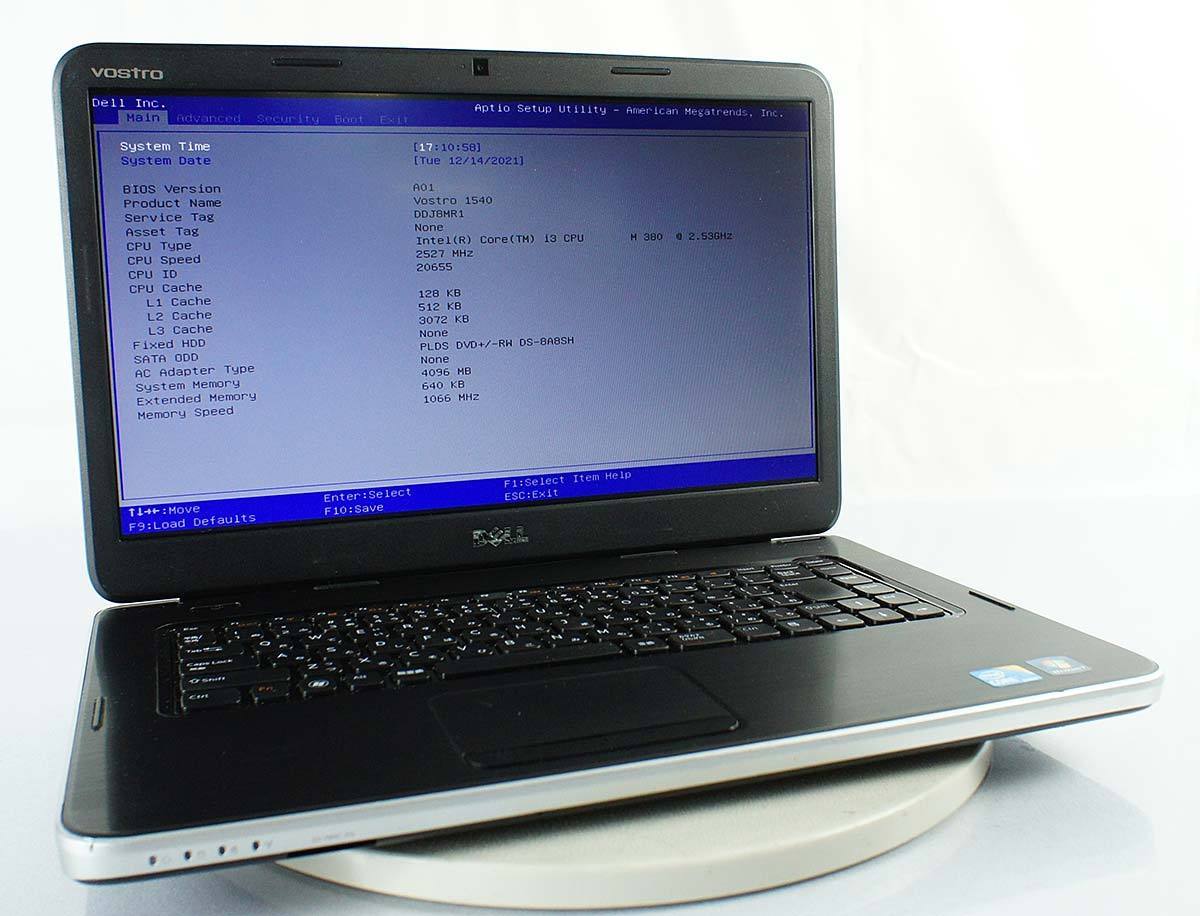 N-7【ジャンク品】DELL / Vostro 15 3510 / CPU：core i5-第11～12世代