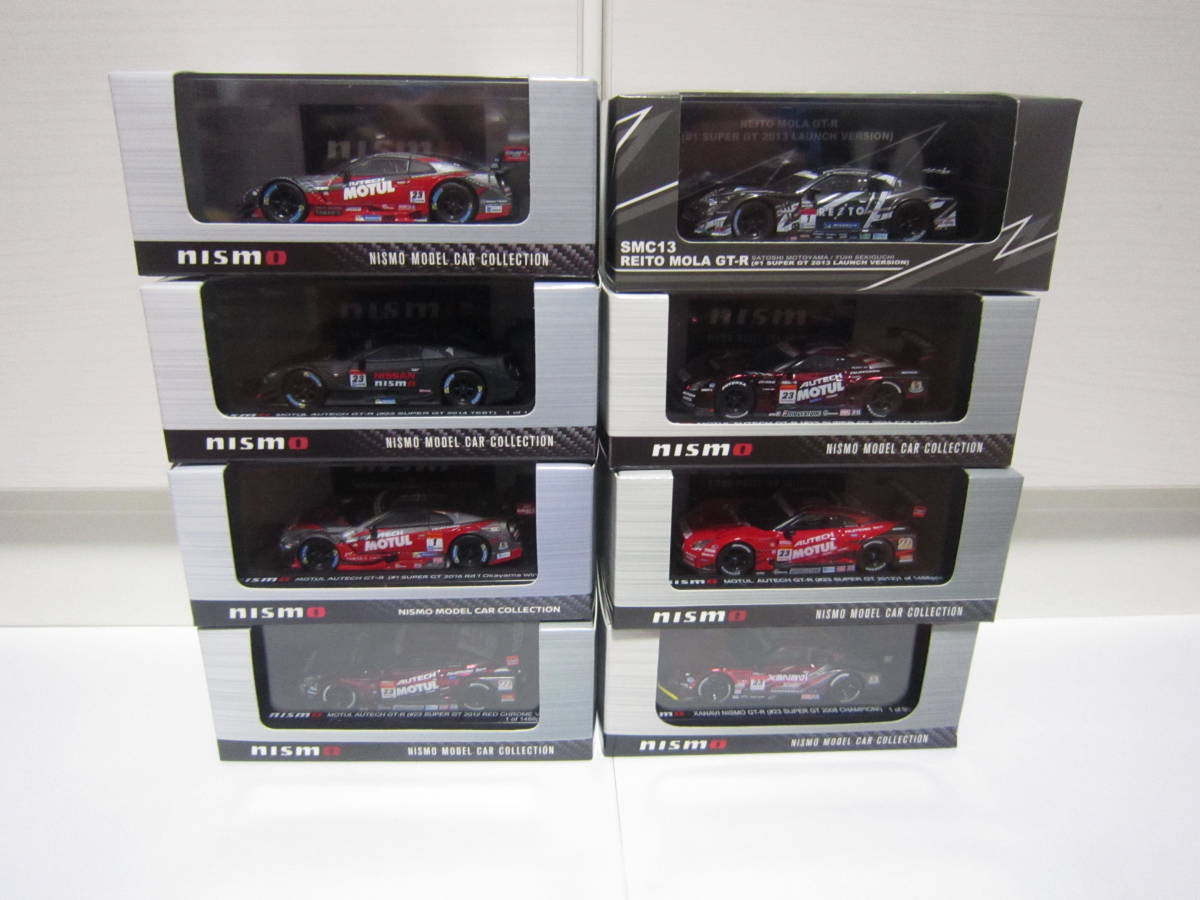 ☆1円～希少絶版 限定 1/64 京商 SUPER GT L 日産 NISMO MOTUL GT-R 