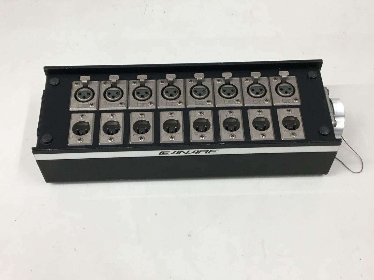 CANARE カナレ 8ch 8J12N2 パラボックス コネクタボックス 中古品