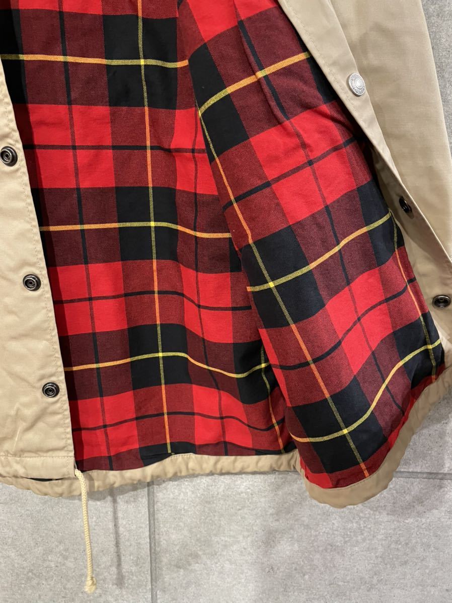 激レア EVISU エヴィス 道楽 DOWLUCK 内側チェック コーチジャケット 