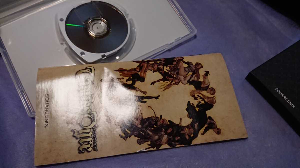 PSP タクティクスオウガ 運命の輪 コレクターズパック SQUARE ENIX e 