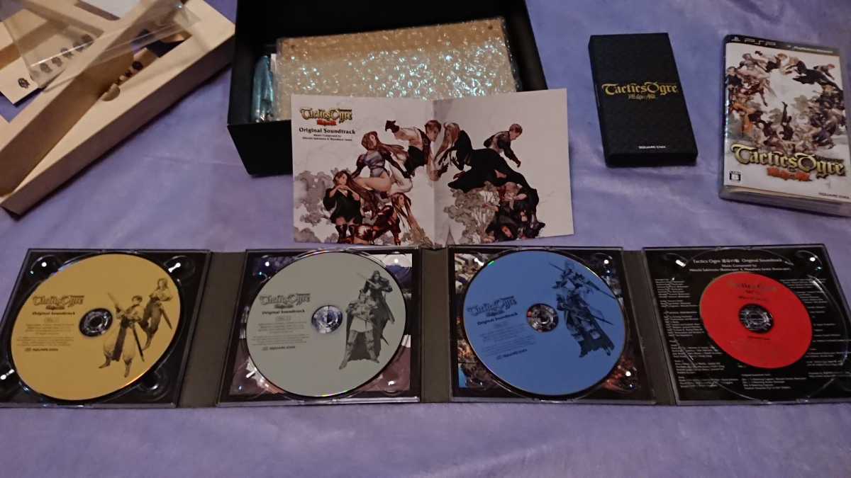 PSP タクティクスオウガ 運命の輪 コレクターズパック SQUARE ENIX e 