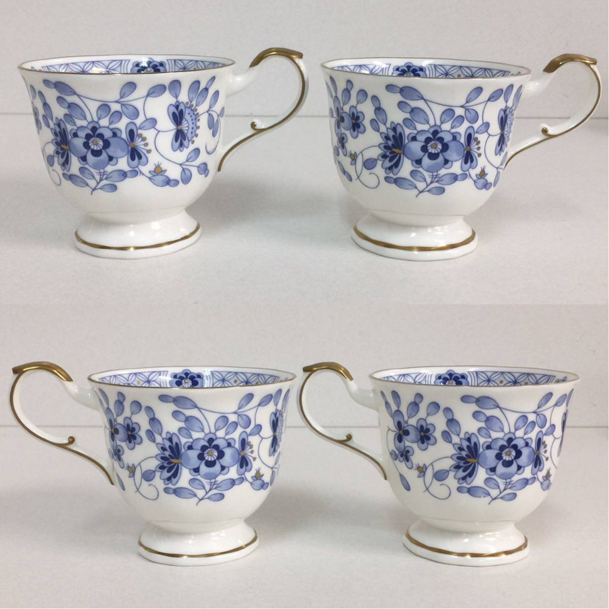 303 NARUMI ナルミ ミラノ カップ&ソーサー スプーン BONE CHINA 
