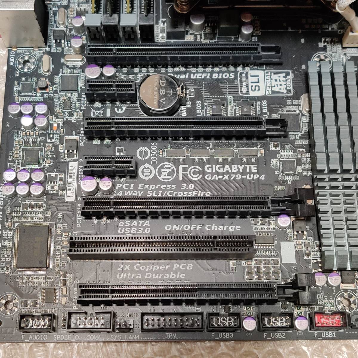 0F5688】GIGABYTE GA-X79-UP4 corei7-4930K 48GB マザーボード CPU