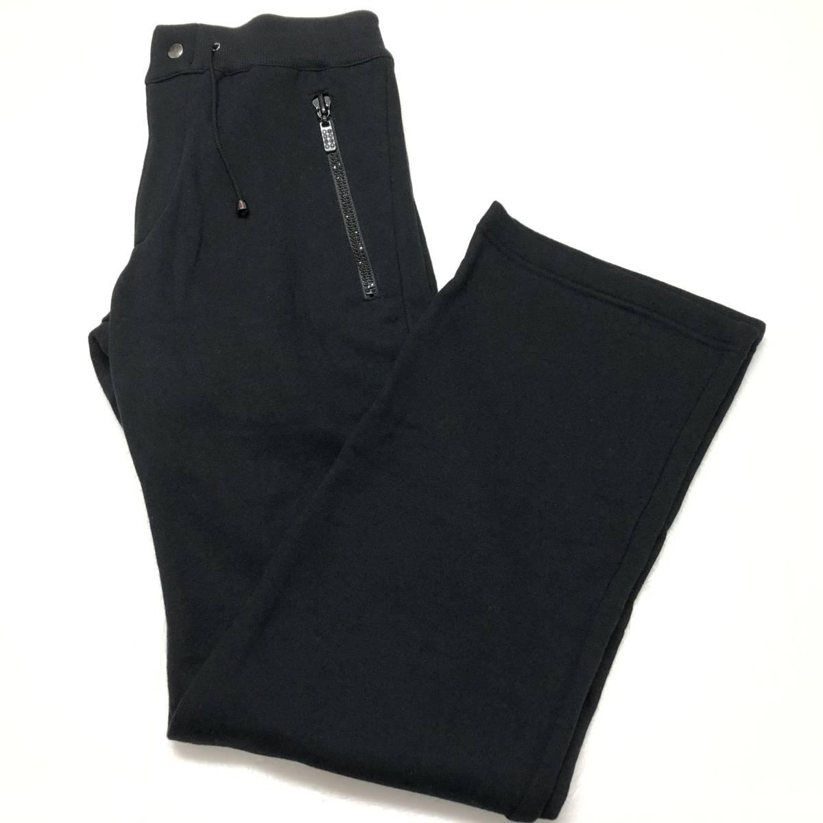 定番，安い Dartin Bonaparto ダルタンボナパルト メンズ 50 パンツ スウェット スワロフスキージップ ブラック(Lサイズ)｜売買されたオークション情報、yahooの商品情報をアーカイブ公開 - オークファン Lサイズ