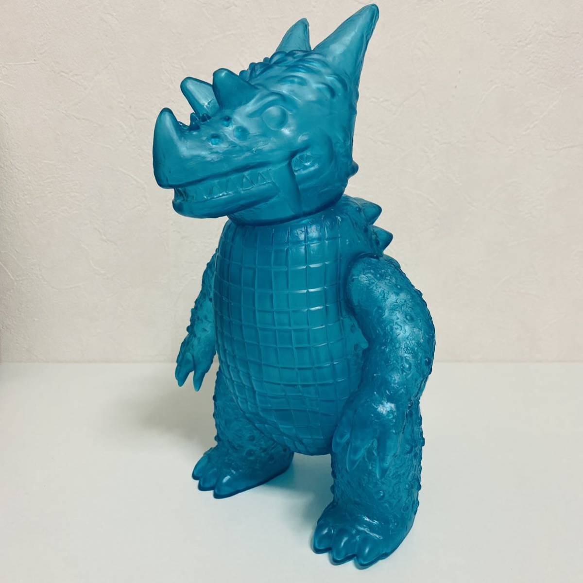 中古品】Marmit マーミット パゴス クリアブルー ソフビ フィギュア 