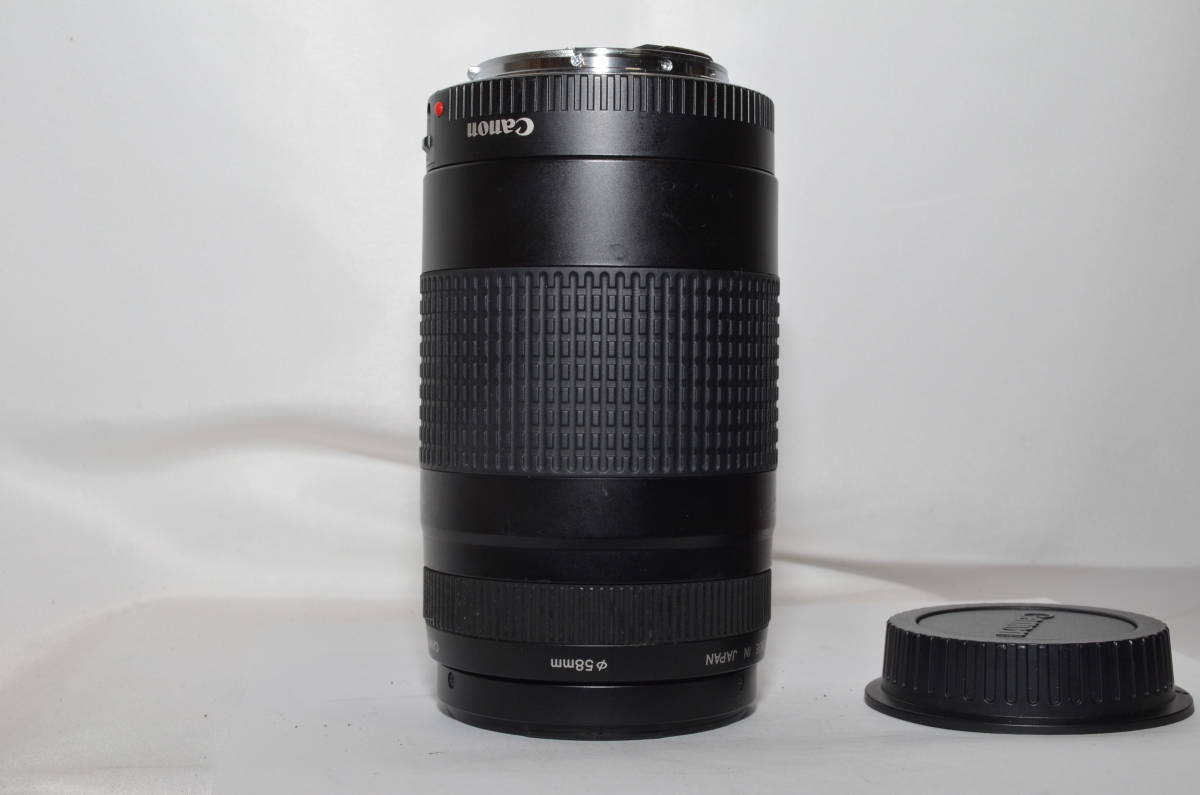 ★動作良好★ キヤノン CANON ZOOM LENS EF 75-300mm F4-5.6 II ★レンズキャップ後付き★ #ak1322_4