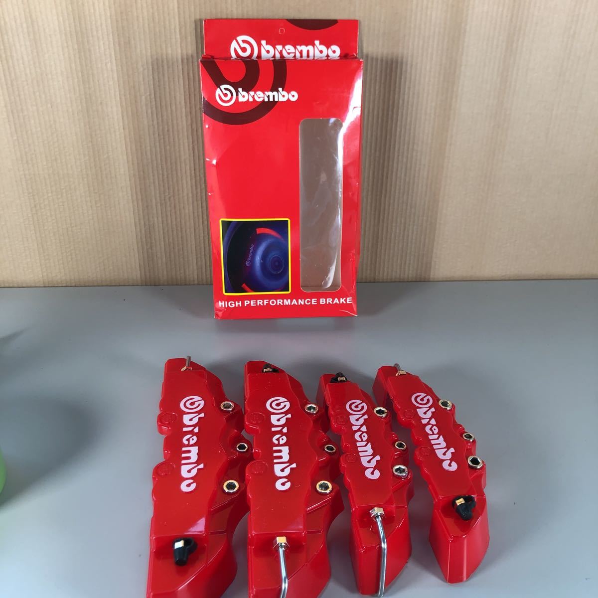 ブレンボ キャリパーカバー ブレーキキャリパーカバー brembo レッド 