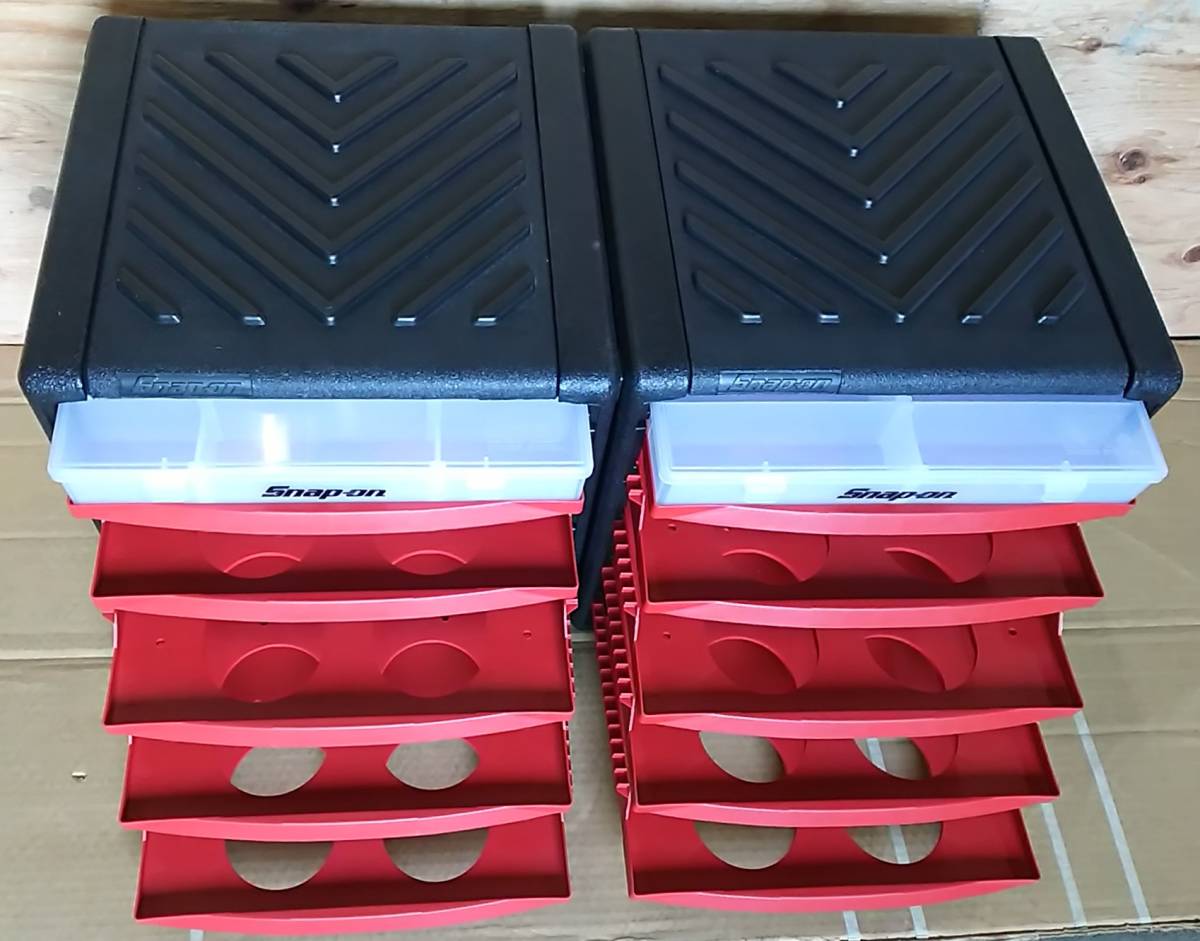 Snap-on スナップオン 工具ケース 工具箱 2セット クリアケース各1個 