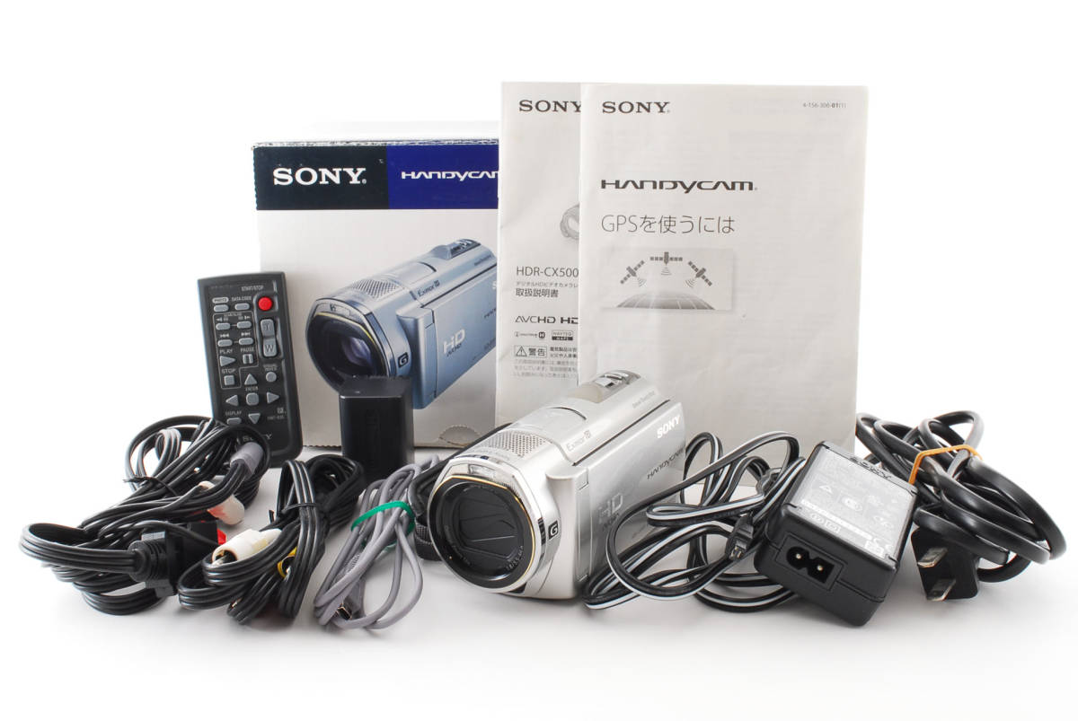 ☆良品☆ SONY ソニー HANDYCAM HDR-CX500V デジタルビデオカメラ ☆元