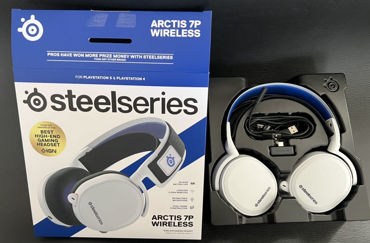 steelseries Arctis 7P 中古（☆中古/美品 スティールシリーズ 