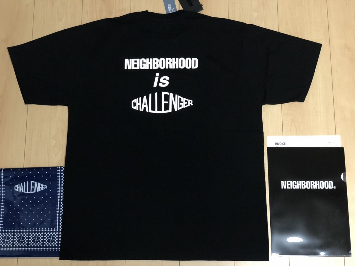 XXL 新品 NEIGHBORHOOD × CHALLENGER CANH SKULL / C-TEE SS Tシャツ