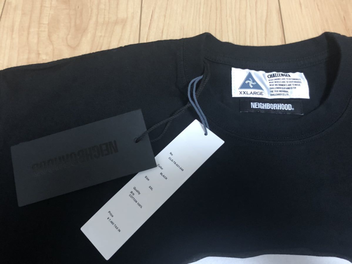 XXL 新品 NEIGHBORHOOD × CHALLENGER CANH SKULL / C-TEE SS Tシャツ