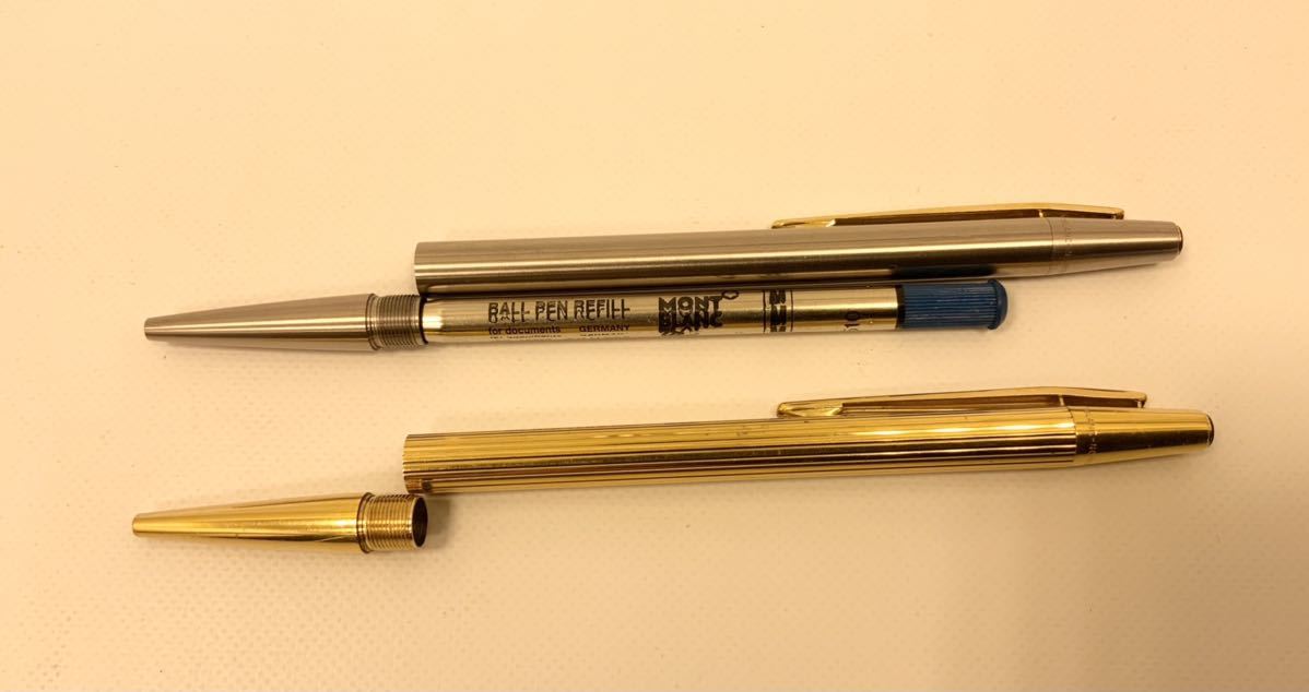 708 MONTBLANC モンブラン ノブレス 万年筆 ボールペン ゴールド