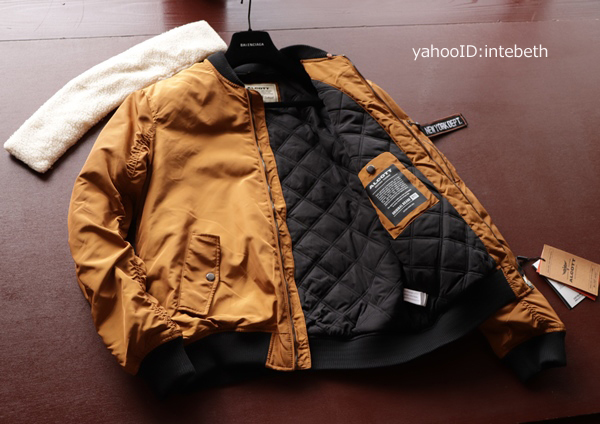 ボンバー 新品 欧州orignal 正規品 ボア ミリタリー 国内未販売 フライト Ma 1ジャケットxxl黒 メンズ Nyc ブラック ジャンバー 中綿 Www Mayfloweracademy Org