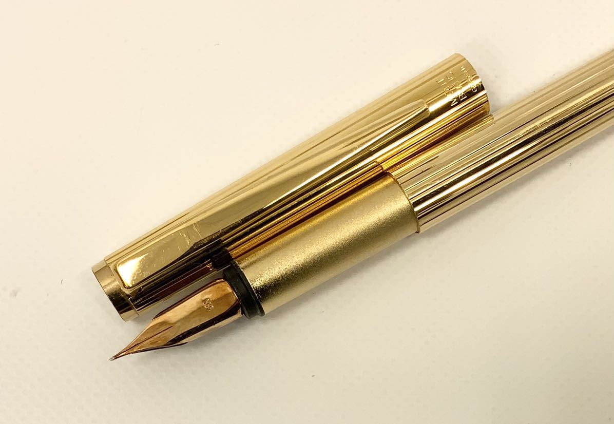 712 MONTBLANC モンブラン ノブレス 万年筆 ゴールド ペン先 14K 585