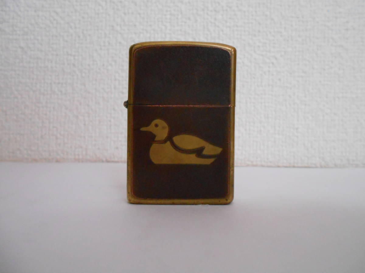 1983年製 ビンテージzippo 粘っこい 鴨 BLACK DECOY