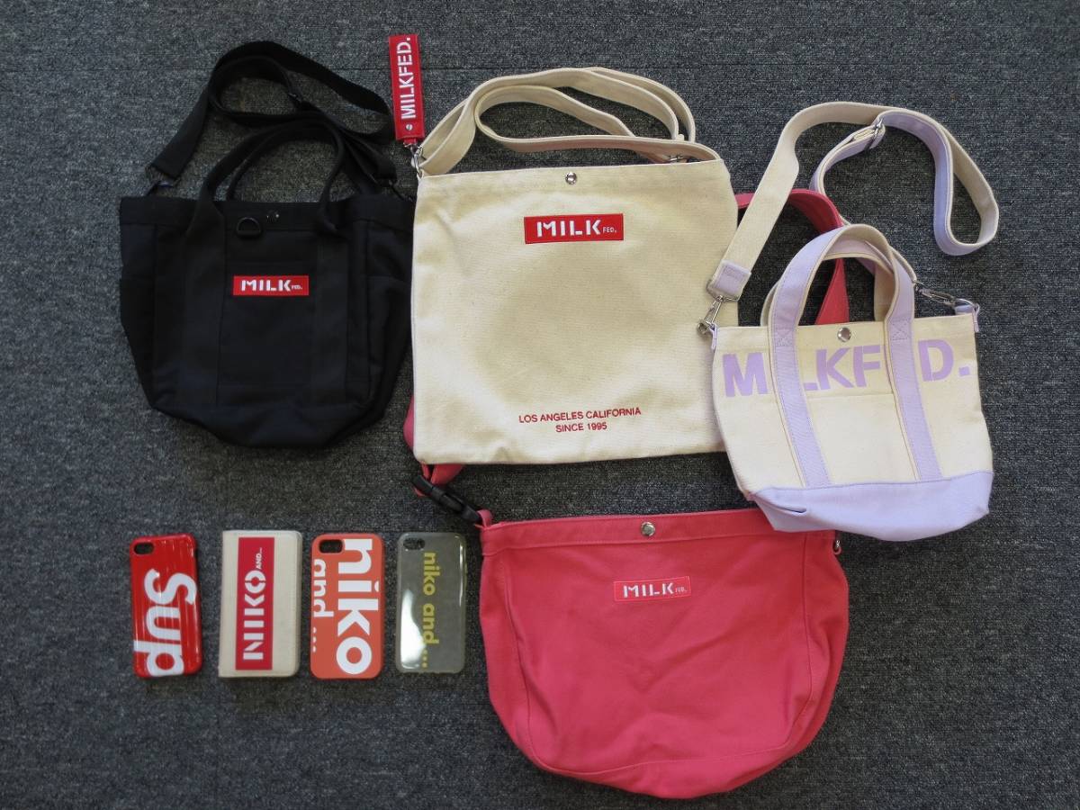 M463 MILK FED. niko and... ミルクフェド バッグ トートバッグ 