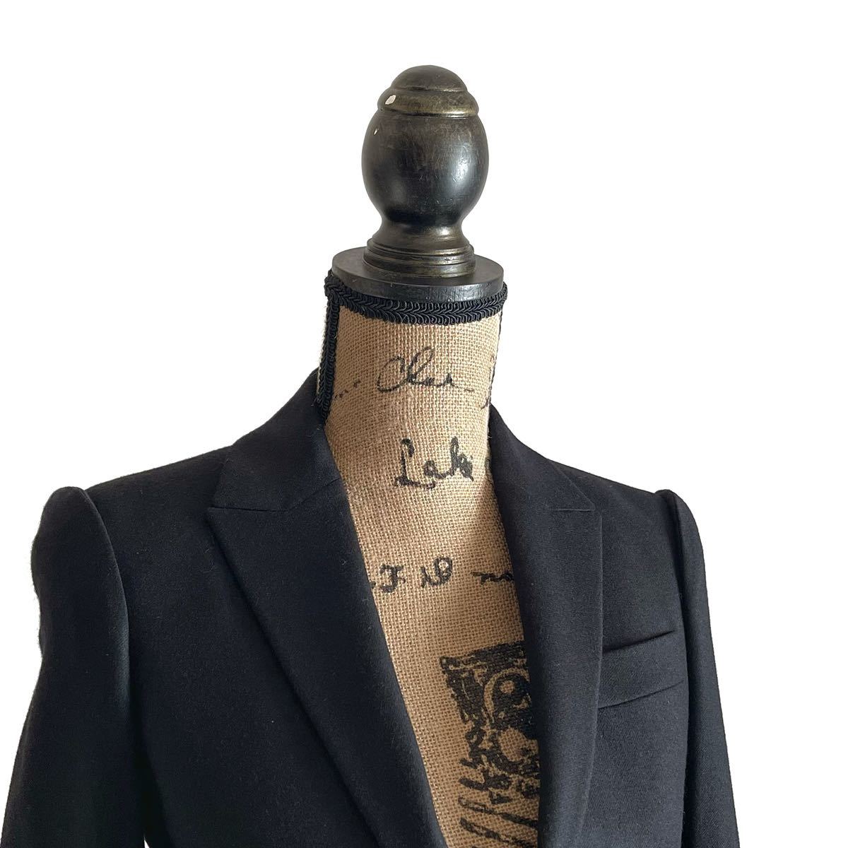 GUCCI グッチ ジャケット ブラック カシミヤ混 レディース ウール